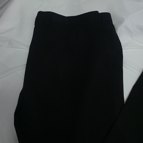 WOMEN’S Burberry London Black Dress Pants Unfinished cuff 39” waist - Picture 4 of 15